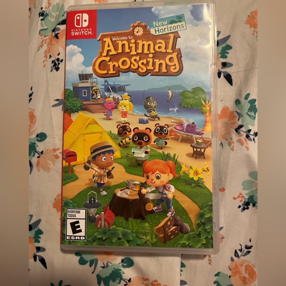 Nintendo switch animal crossing new horizons game